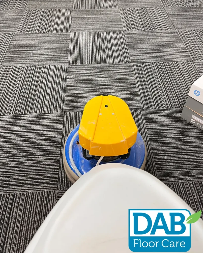 Office carpet cleaning by DAB Floor Care